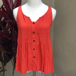 Maeve Anthropologie Summer Blouse Sleeveless Size 2